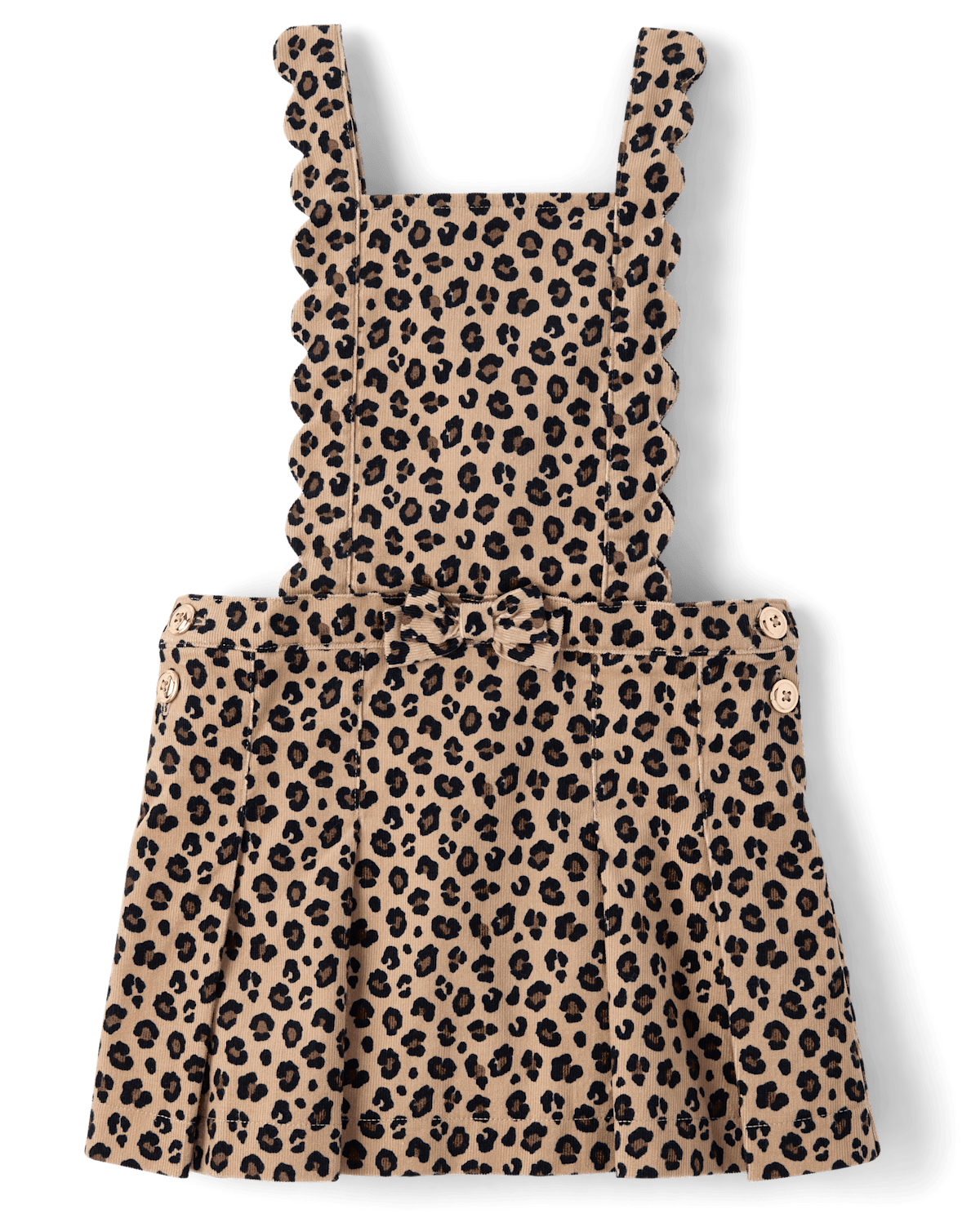 Детские платья Gymboree Girls Leopard Scalloped Corduroy Jumper - The Leopard Edit