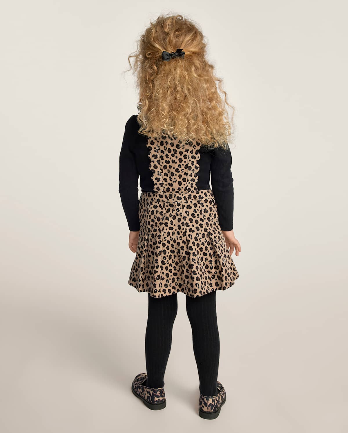 Детские платья Gymboree Girls Leopard Scalloped Corduroy Jumper - The Leopard Edit — фото 3