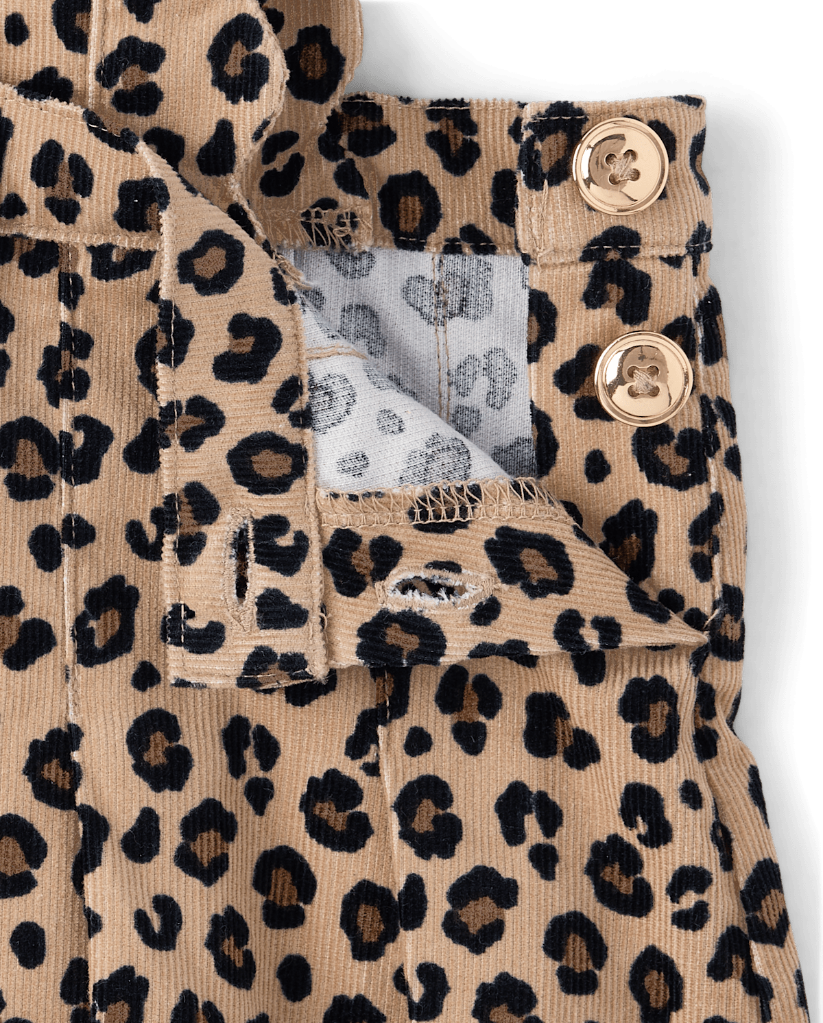 Детские платья Gymboree Girls Leopard Scalloped Corduroy Jumper - The Leopard Edit — фото 4