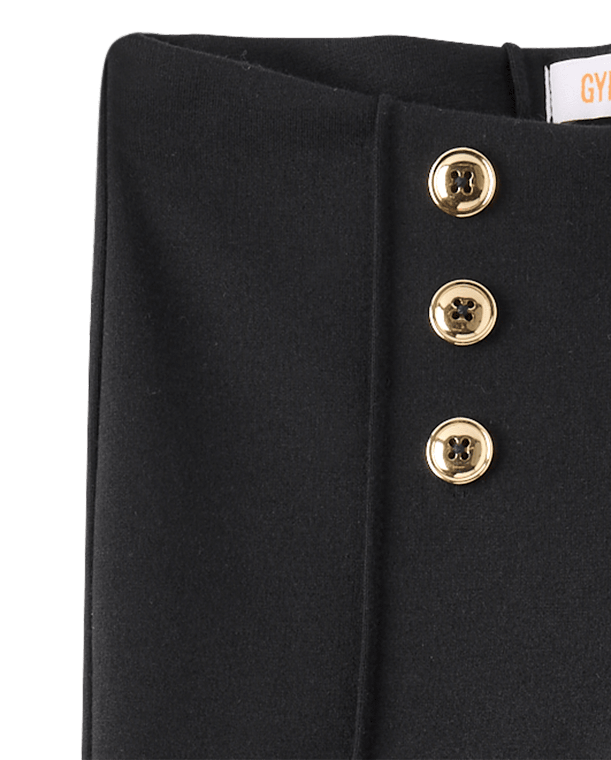 Детские брюки Gymboree Girls Pintuck Button Ponte Jeggings - The Leopard Edit — фото 3