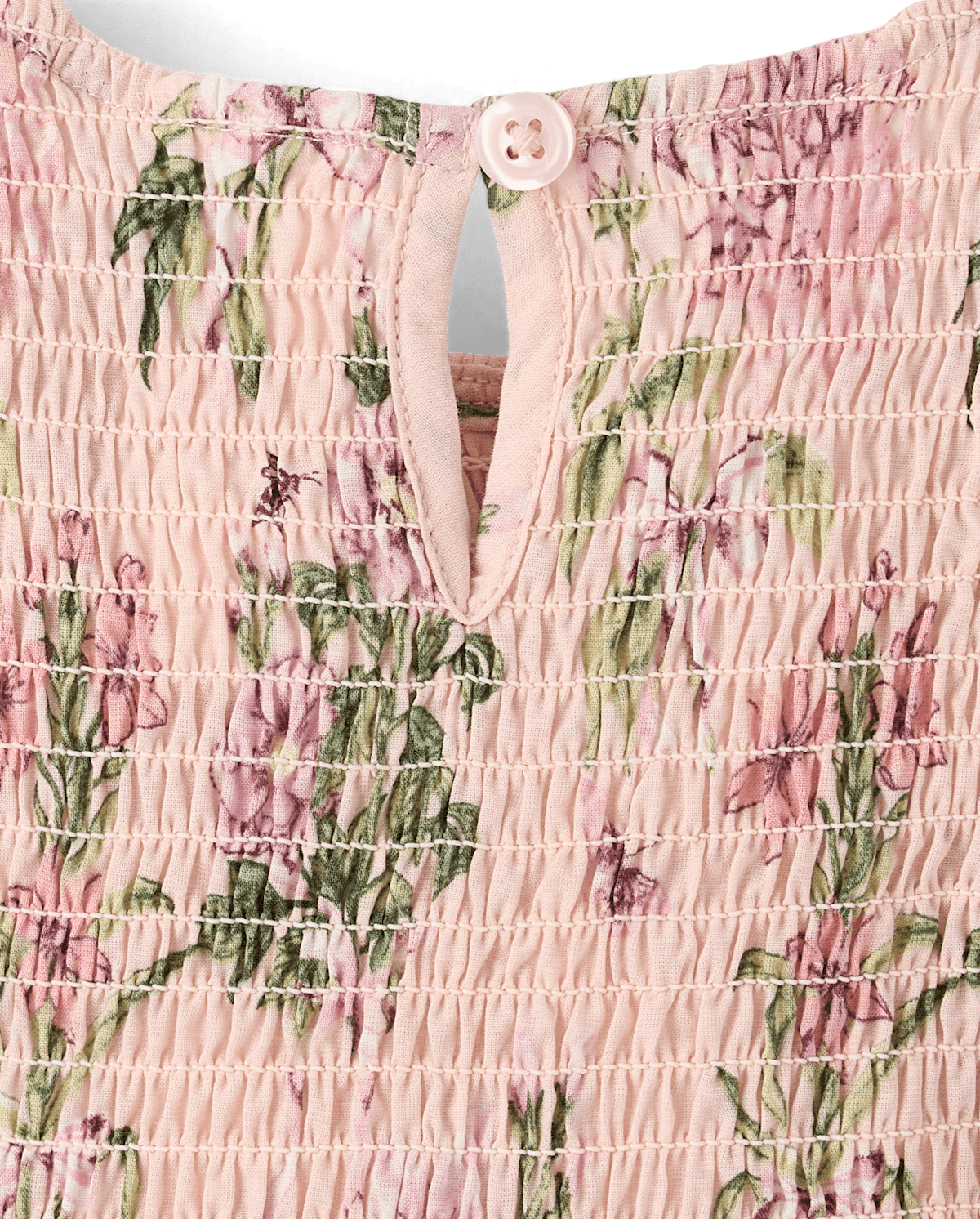 Детские платья Gymboree Baby Girls Floral Smocked Bubble Dress - Countryside Manor — фото 3