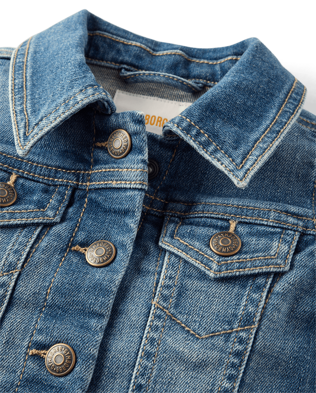 Детские жилеты Gymboree Girls Flutter Denim Vest - Little Essentials — фото 2
