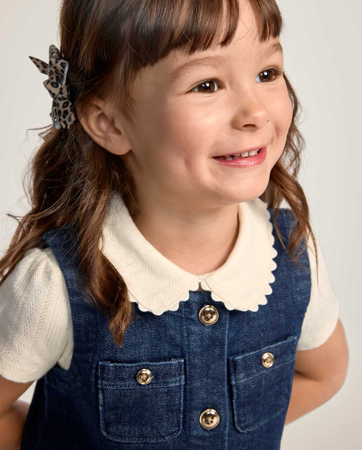 Детские аксессуары Gymboree Girls Bow Hair Clip 10-Pack - The Leopard Edit — фото 1