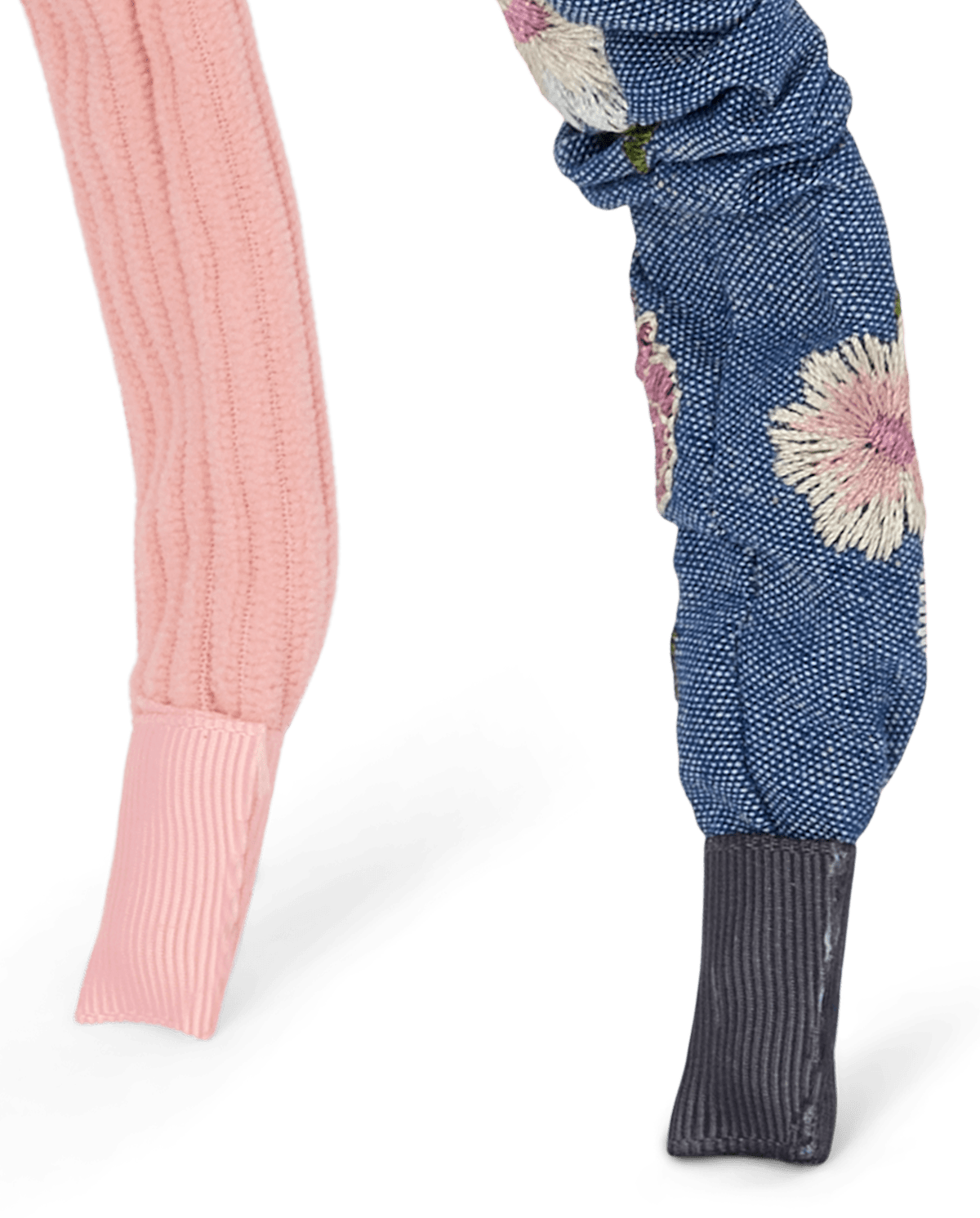 Детские аксессуары для волос Gymboree Girls Embroidered Floral Bow Headband 2-Pack - Blue Sky Mountain — фото 4