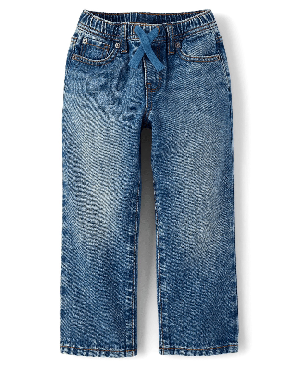 Детские джинсы Gymboree Boys Pull On Wide Leg Jeans - Little Essentials