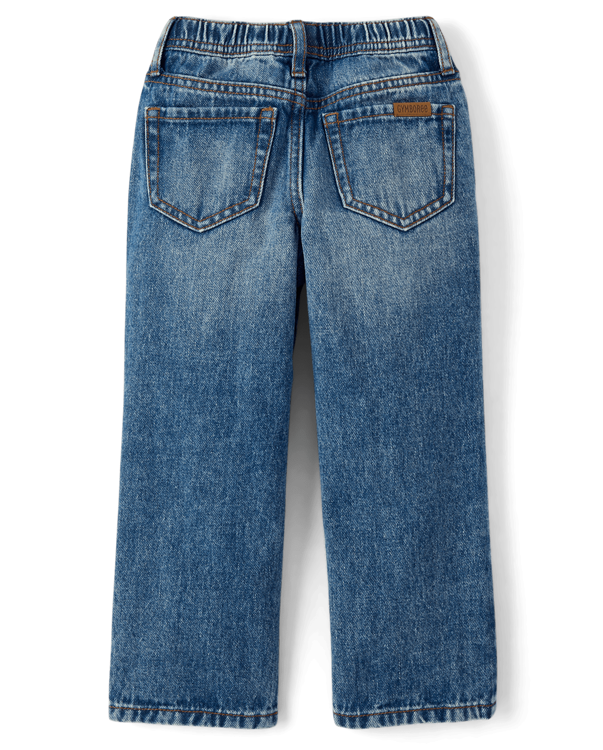 Детские джинсы Gymboree Boys Pull On Wide Leg Jeans - Little Essentials — фото 3