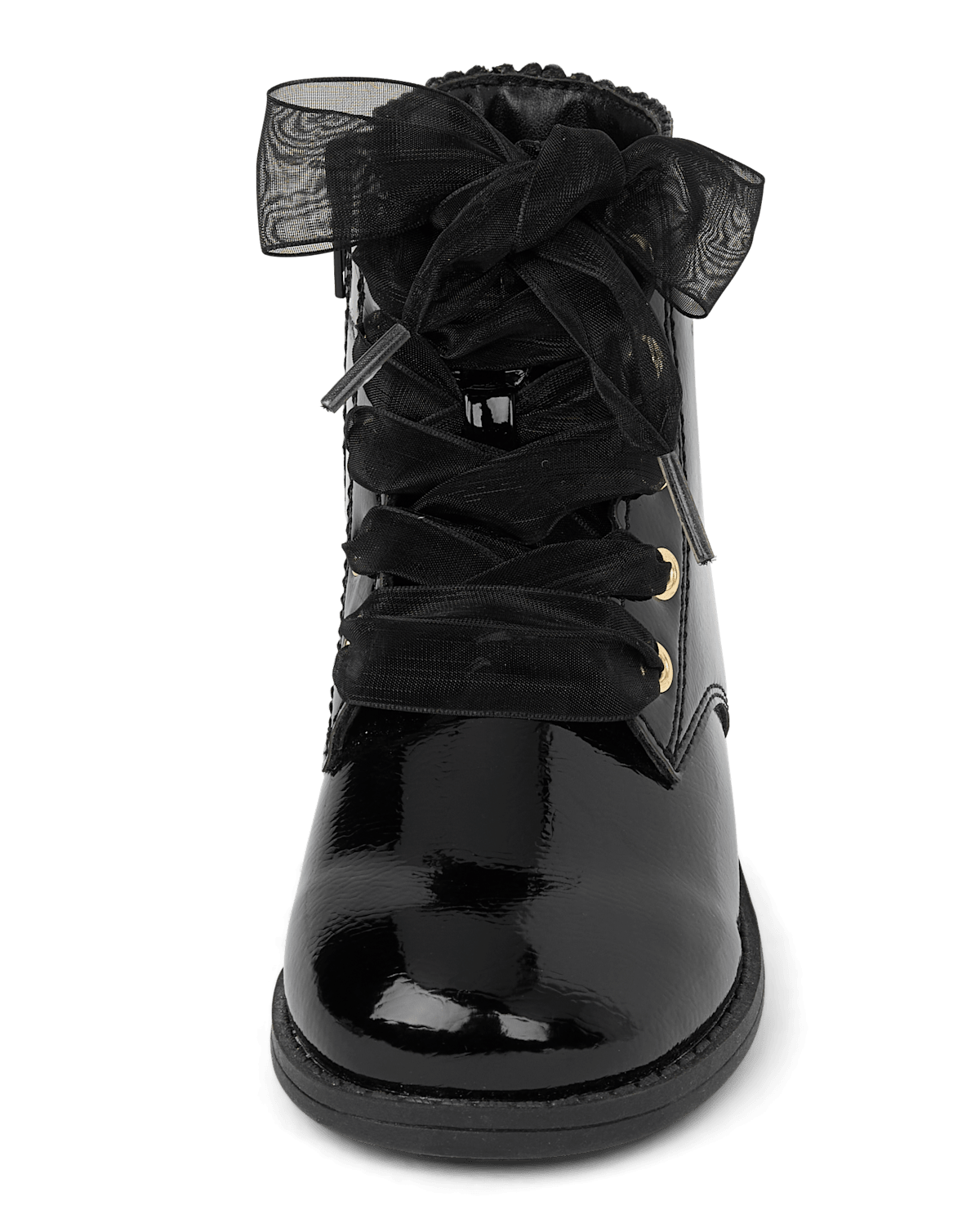 Детские ботинки Gymboree Girls Scalloped Lace Up Boots - Little Essentials — фото 4