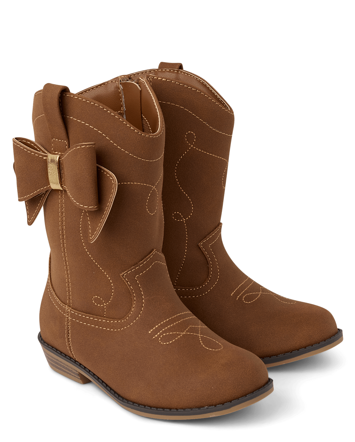 Детские ботинки Gymboree Girls Bow Cowgirl Boots - Little Essentials — фото 3
