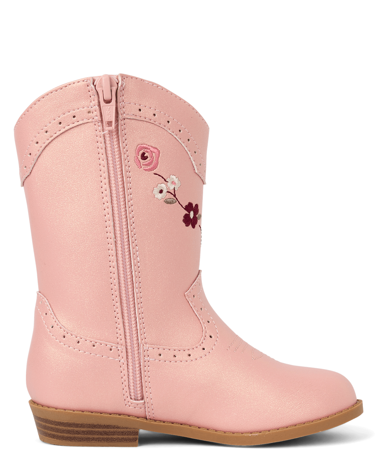 Детские ботинки Gymboree Girls Embroidered Floral Cowgirl Boots - Blue Sky Mountain — фото 2