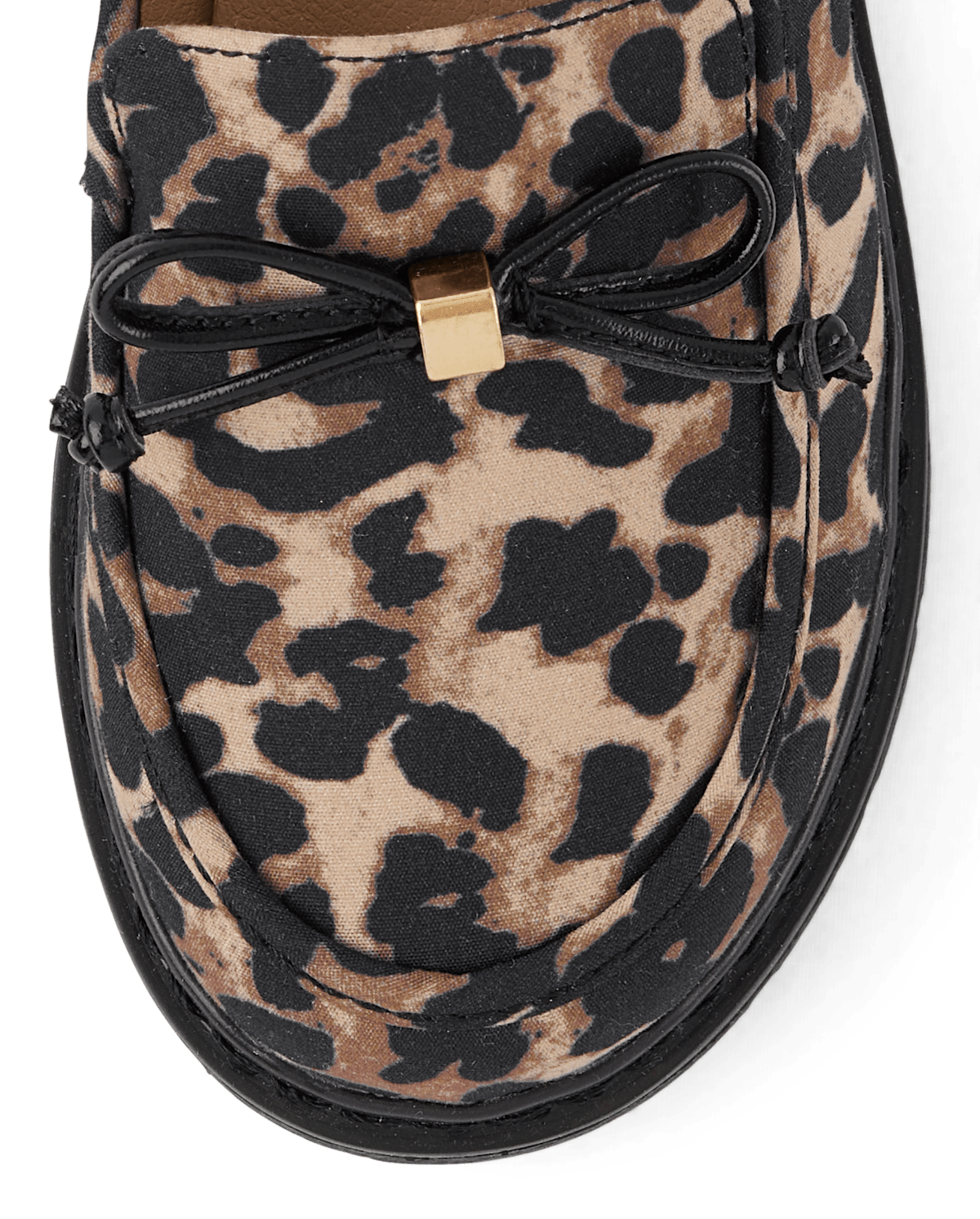 Детские туфли Gymboree Girls Leopard Bow Loafers - The Leopard Edit — фото 4