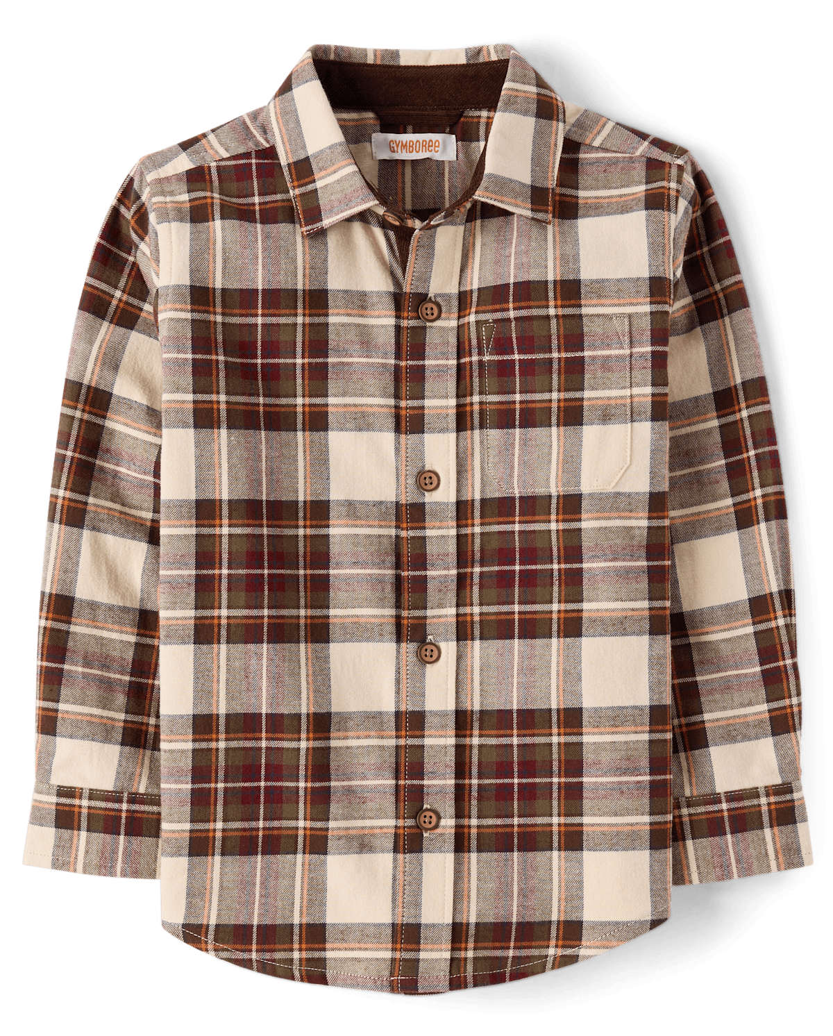 Gymboree Boys Plaid Flannel Button Up Shirt - Countryside Manor