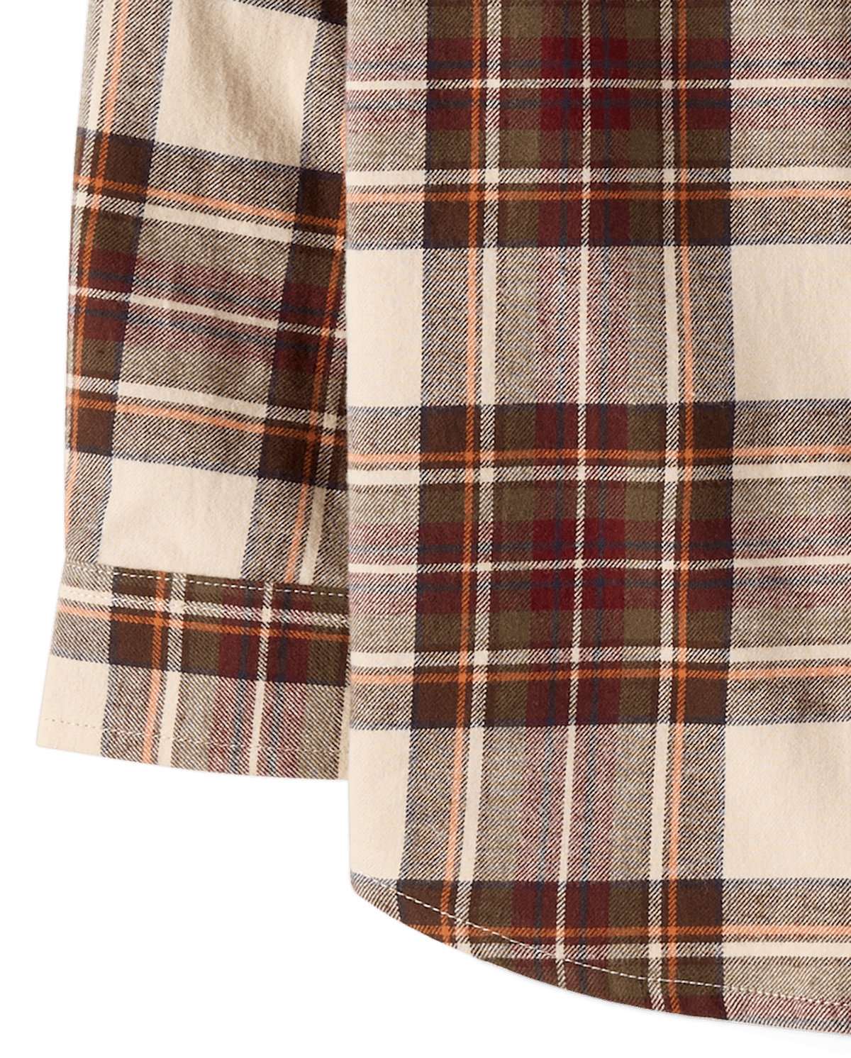 Gymboree Boys Plaid Flannel Button Up Shirt - Countryside Manor — фото 4