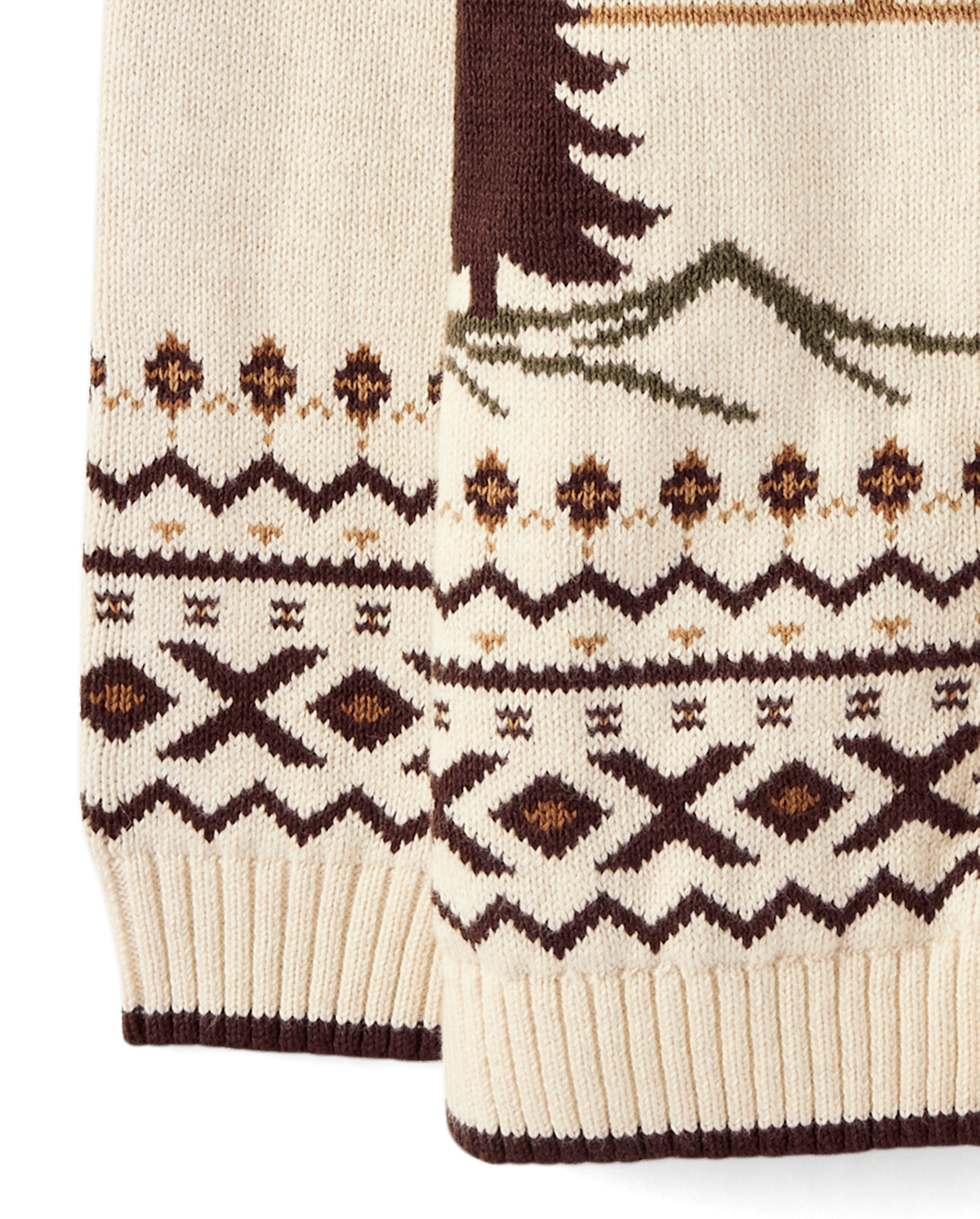 Детские кардиганы Gymboree Boys Intarsia Dog Fairisle Shawl Cardigan - Countryside Manor — фото 3