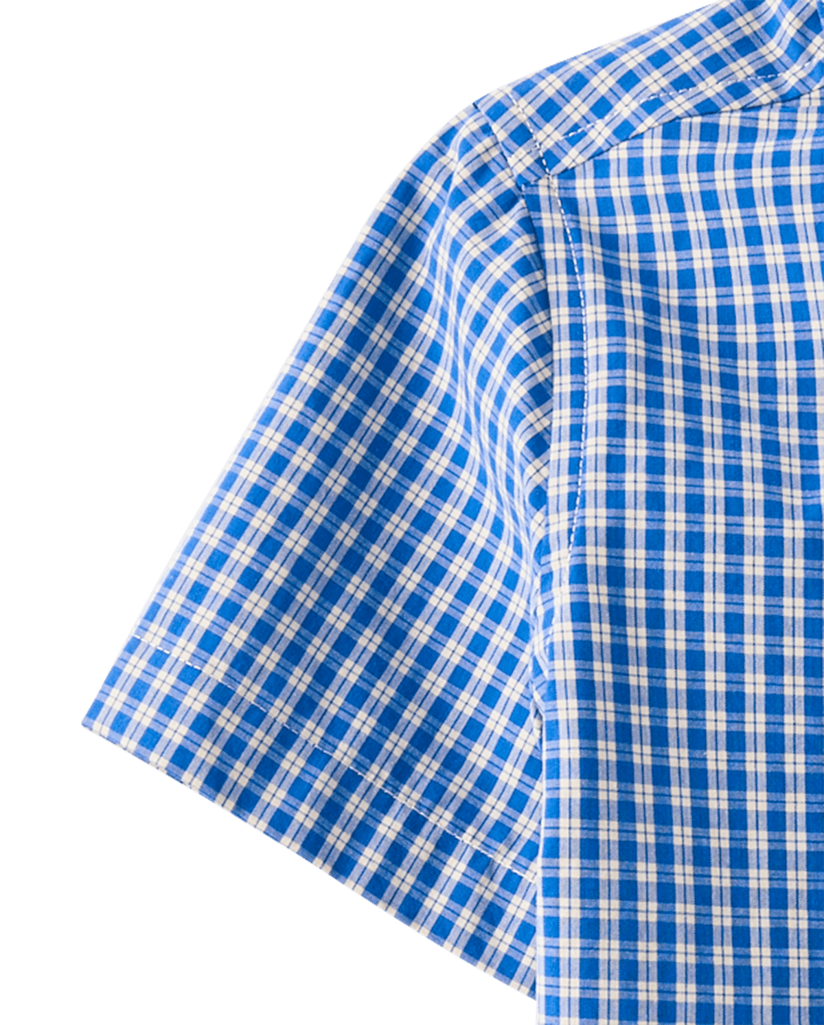 Детские рубашки Gymboree Boys Plaid Poplin Button Up Shirt - Collegiate Club — фото 4