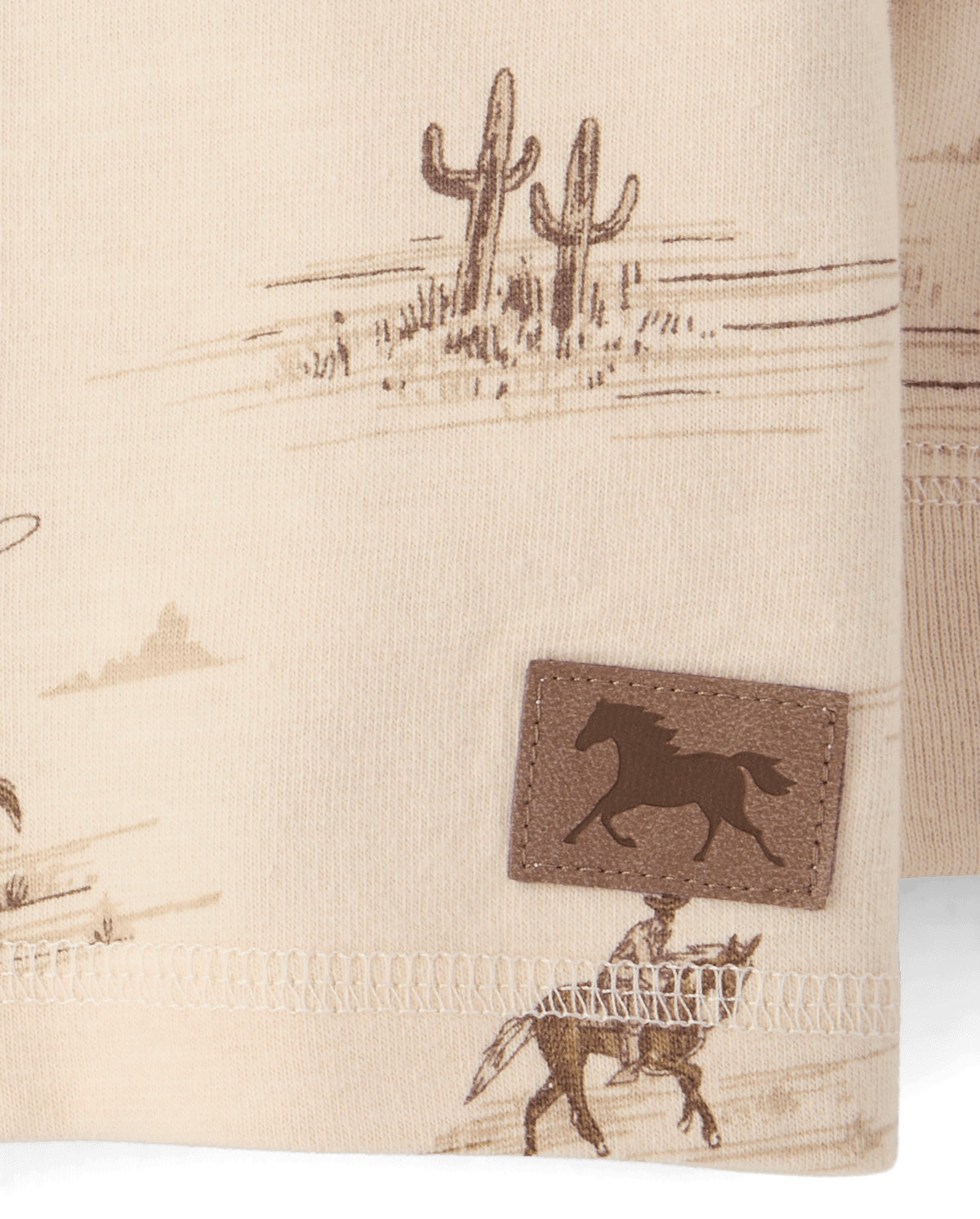 Детские топы Gymboree Boys Cowboy Henley Top - Blue Sky Mountain — фото 3
