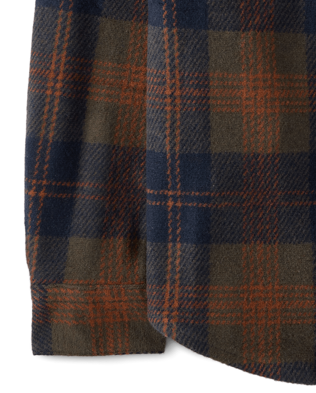 Gymboree Boys Plaid Cozy Knit Button Up Shirt - Countryside Manor — фото 4
