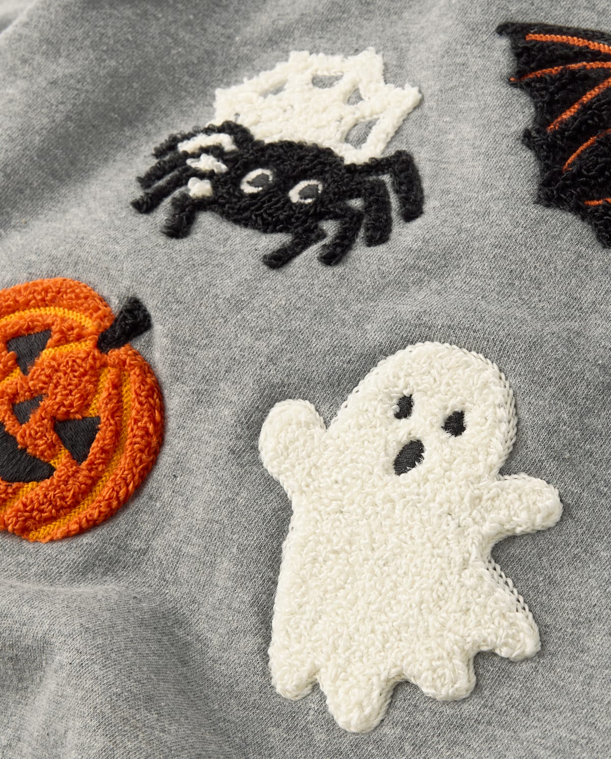 Детские худи Gymboree Boys Embroidered Chenille Halloween Fleece - Trick or Treat