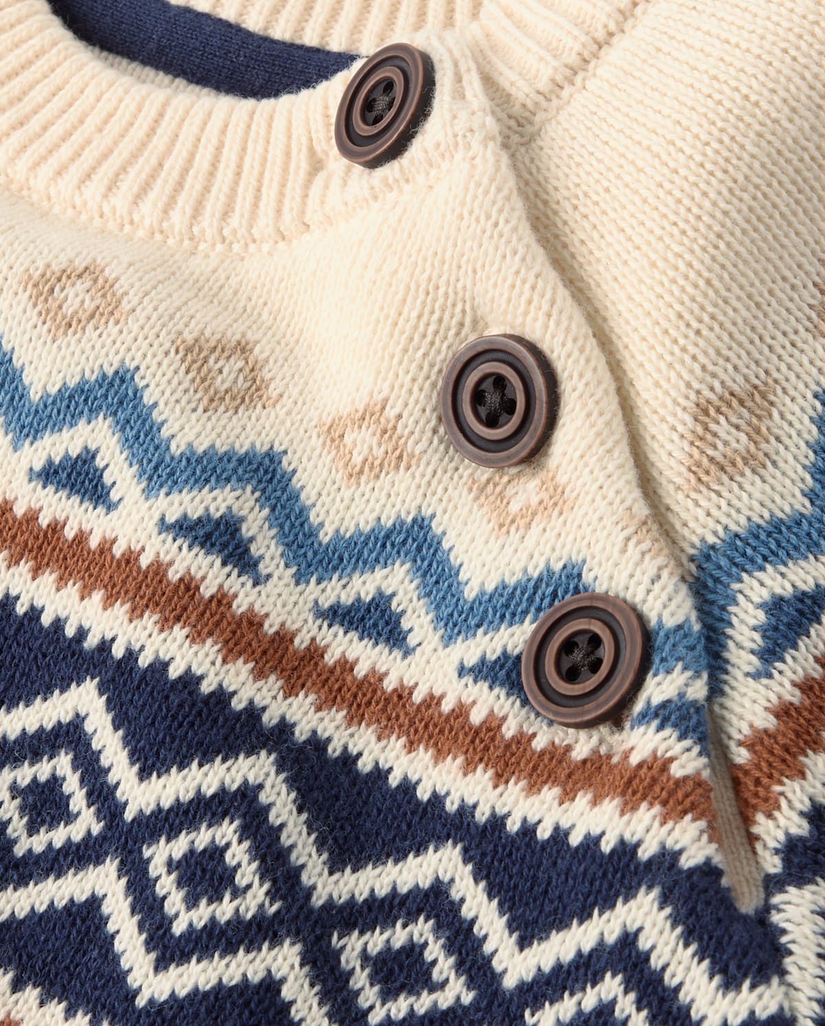 Детские свитеры Gymboree Boys Fairisle Sweater - Blue Sky Mountain — фото 2