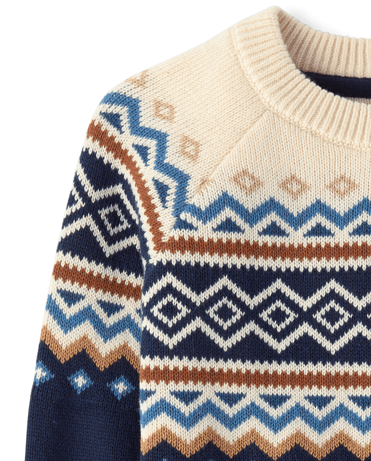 Детские свитеры Gymboree Boys Fairisle Sweater - Blue Sky Mountain — фото 4