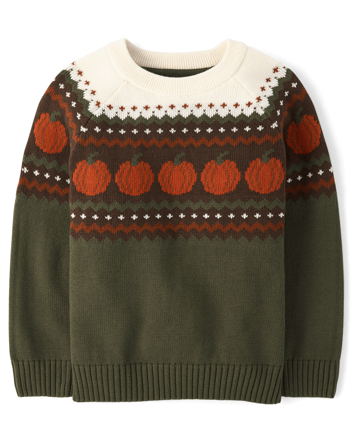 Детские свитеры Gymboree Boys Pumpkin Fairisle Sweater - The Harvest Edit