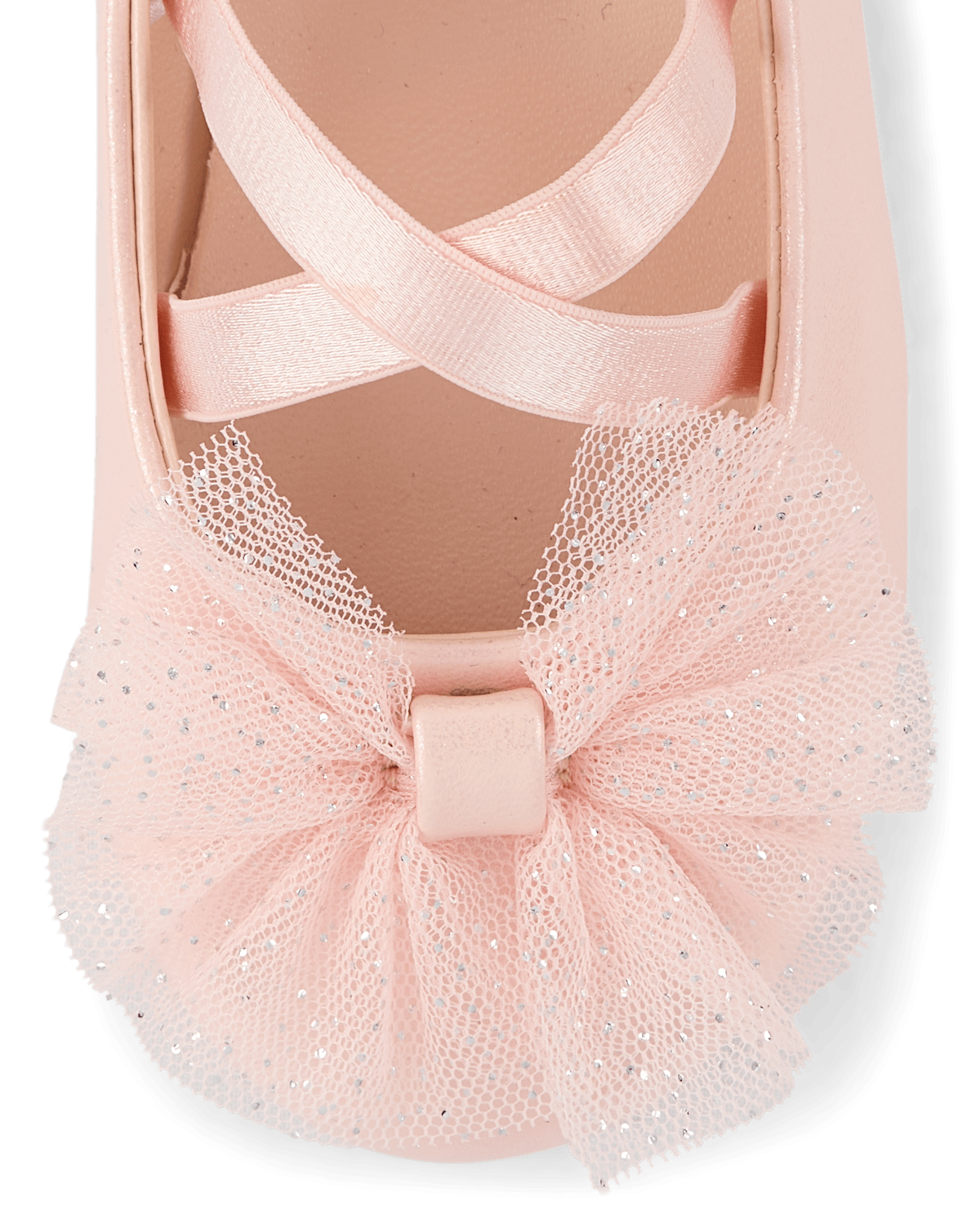 Обувь Gymboree Girls Shimmer Bow Ballet Flats - Le Petite Ballet — фото 5