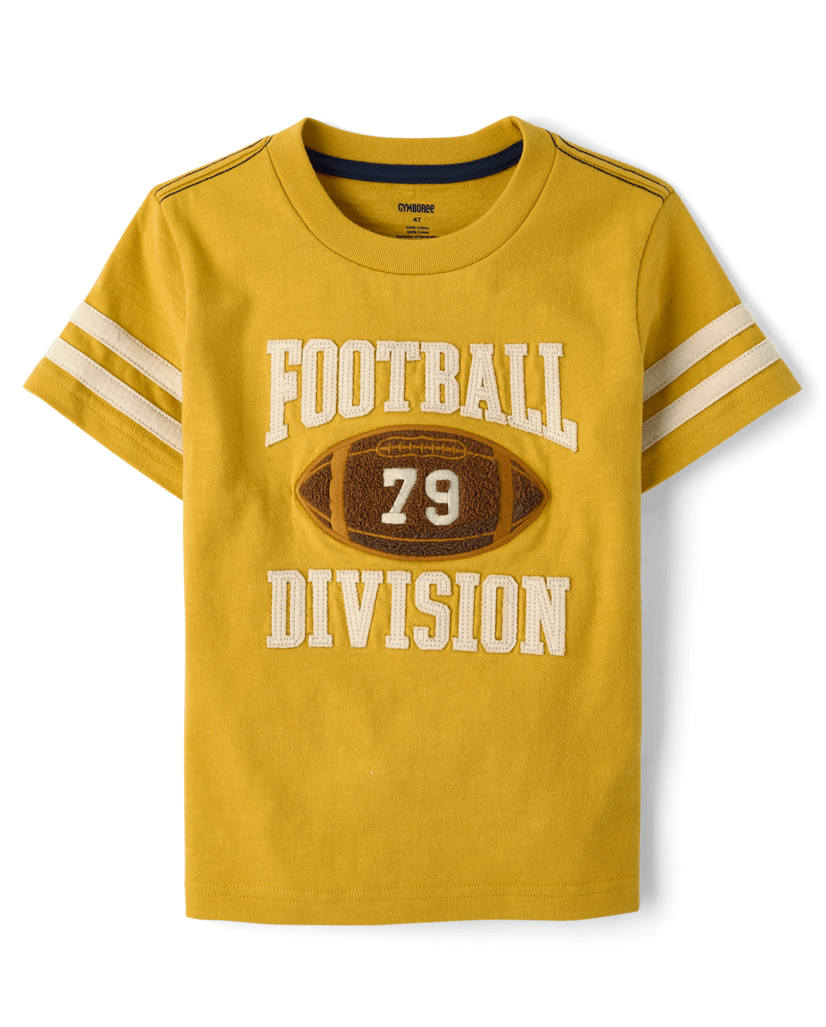 Детские топы Gymboree Boys Applique Football Varsity Top - Collegiate Club