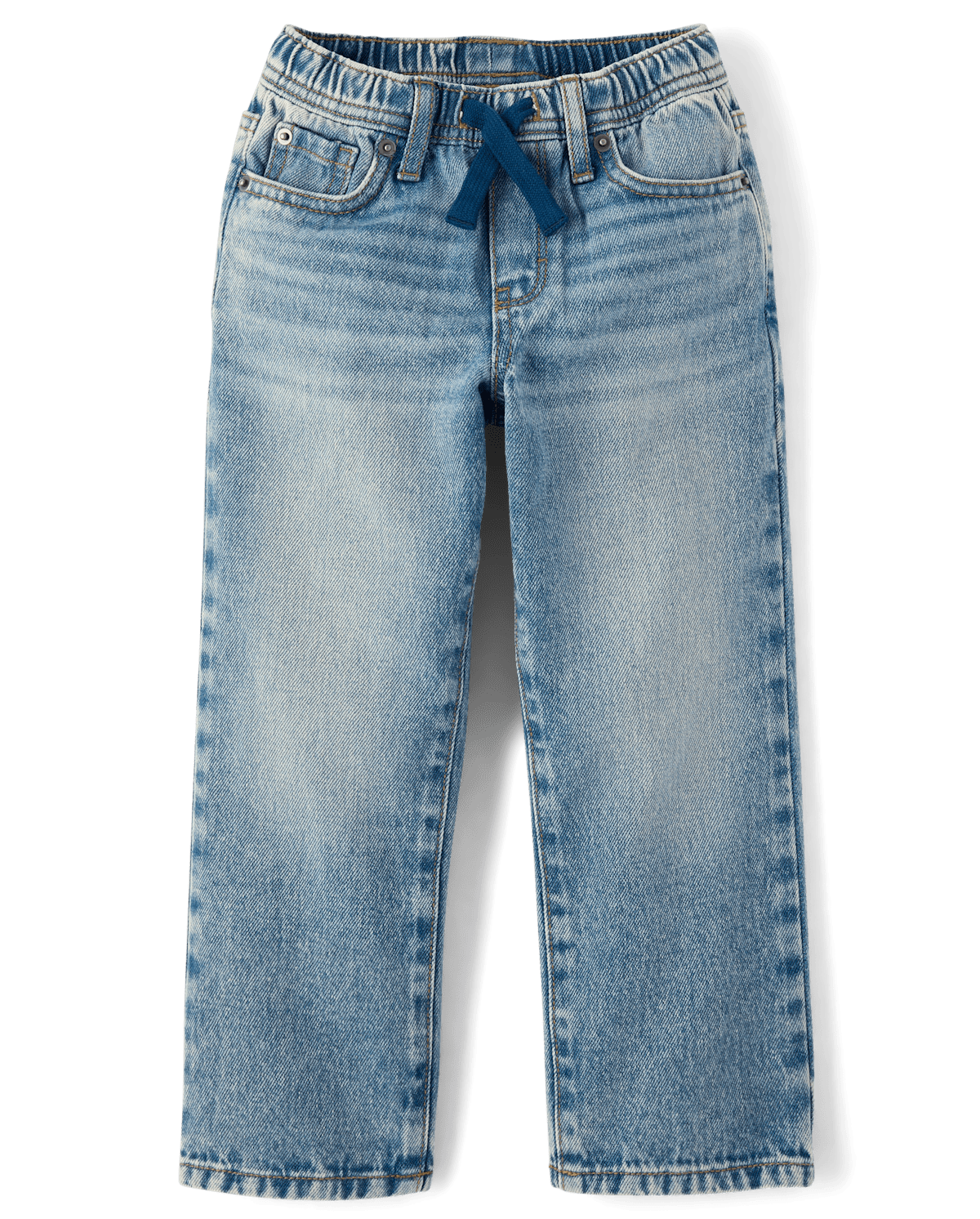 Детские джинсы Gymboree Boys Pull On Wide Leg Jeans - Little Essentials