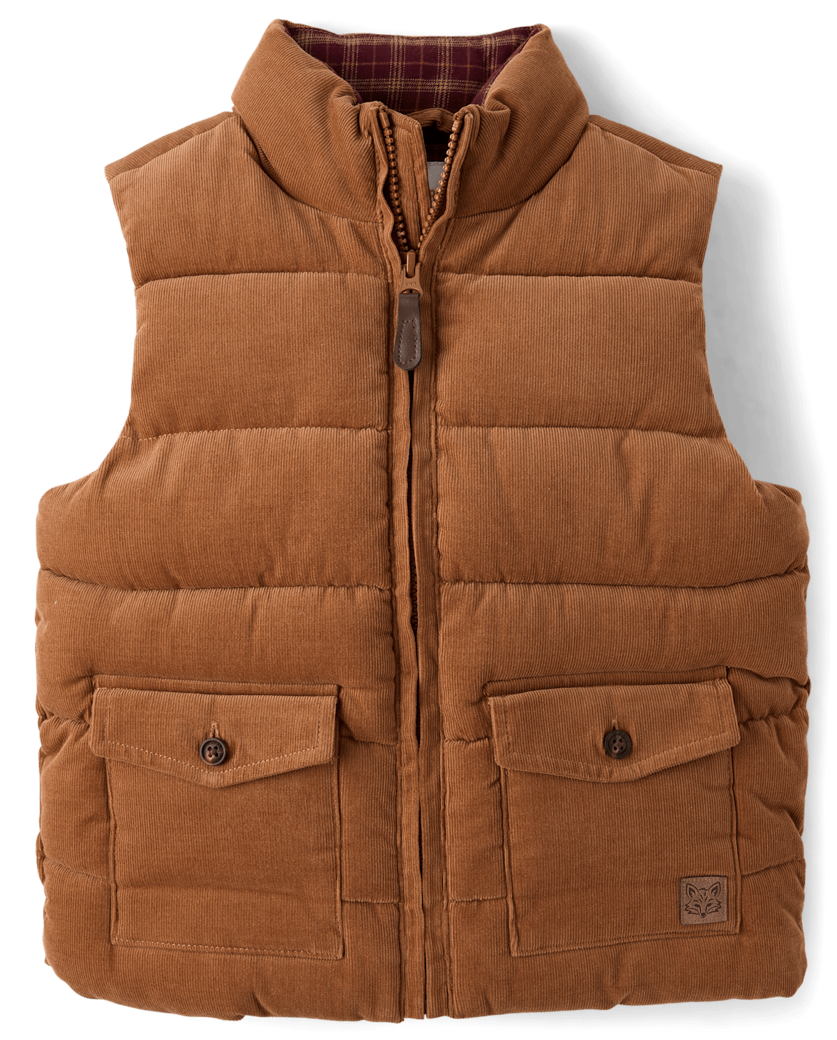 Детские жилеты Gymboree Boys Quilted Corduroy Flannel Lined Puffer Vest - The Harvest Edit