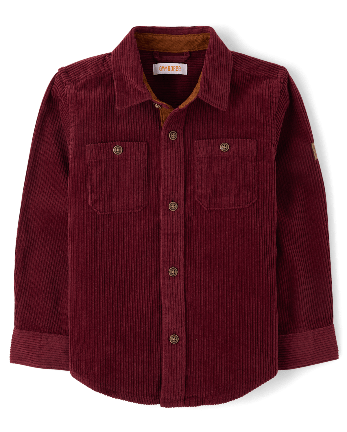 Детские рубашки Gymboree Boys Textured Corduroy Button Up Shirt - The Harvest Edit
