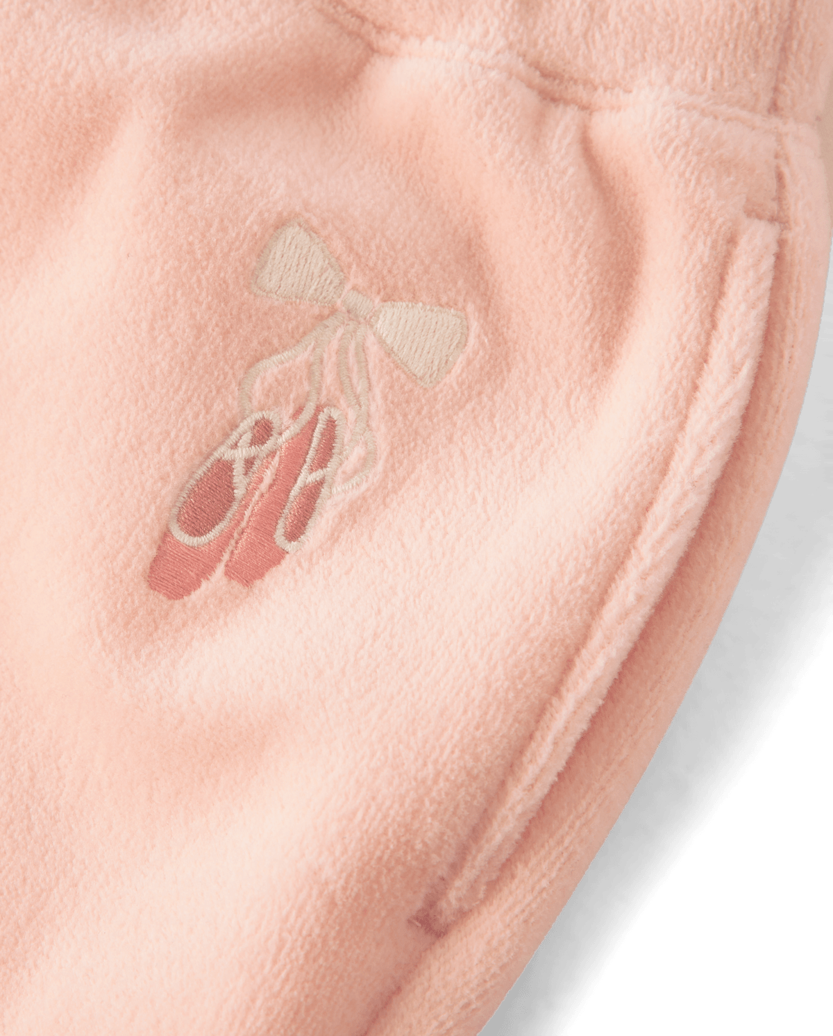 Детские брюки Gymboree Girls Embroidered Ballet Velour Jogger Pants - Le Petite Ballet — фото 2