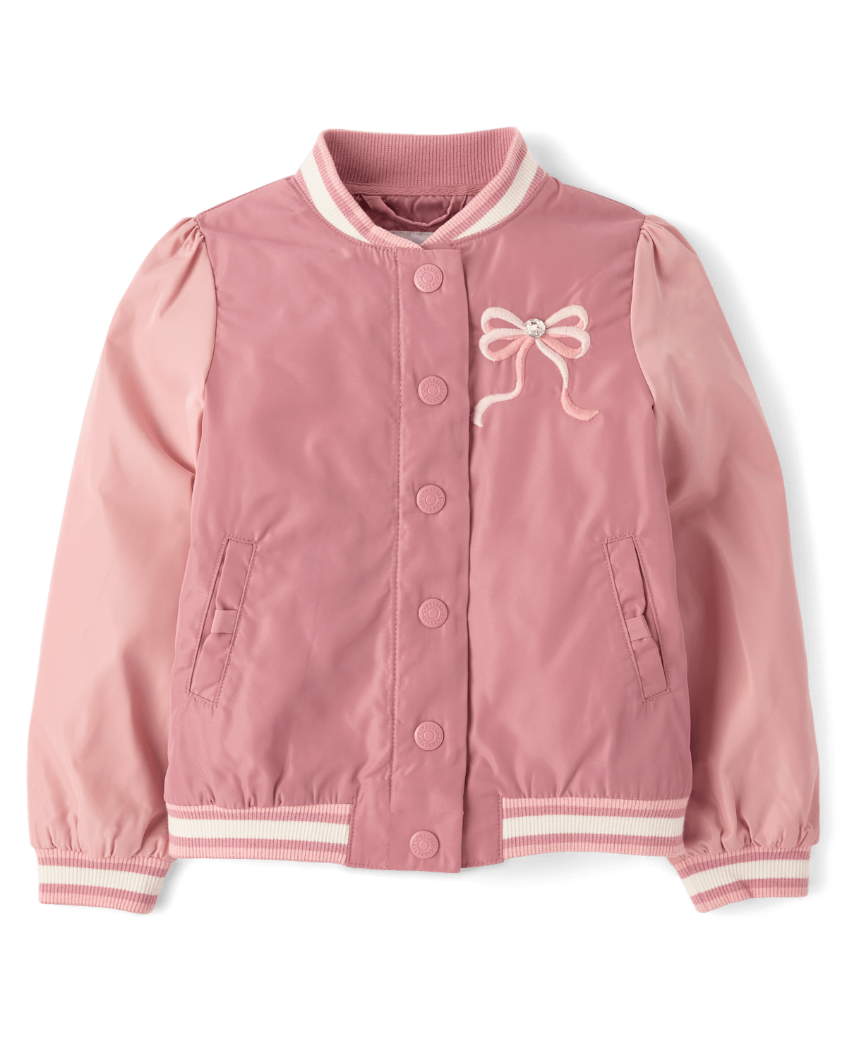 Детские тапочки Gymboree Girls Embellished Ballet Slipper Varsity Jacket - Le Petite Ballet — фото 2