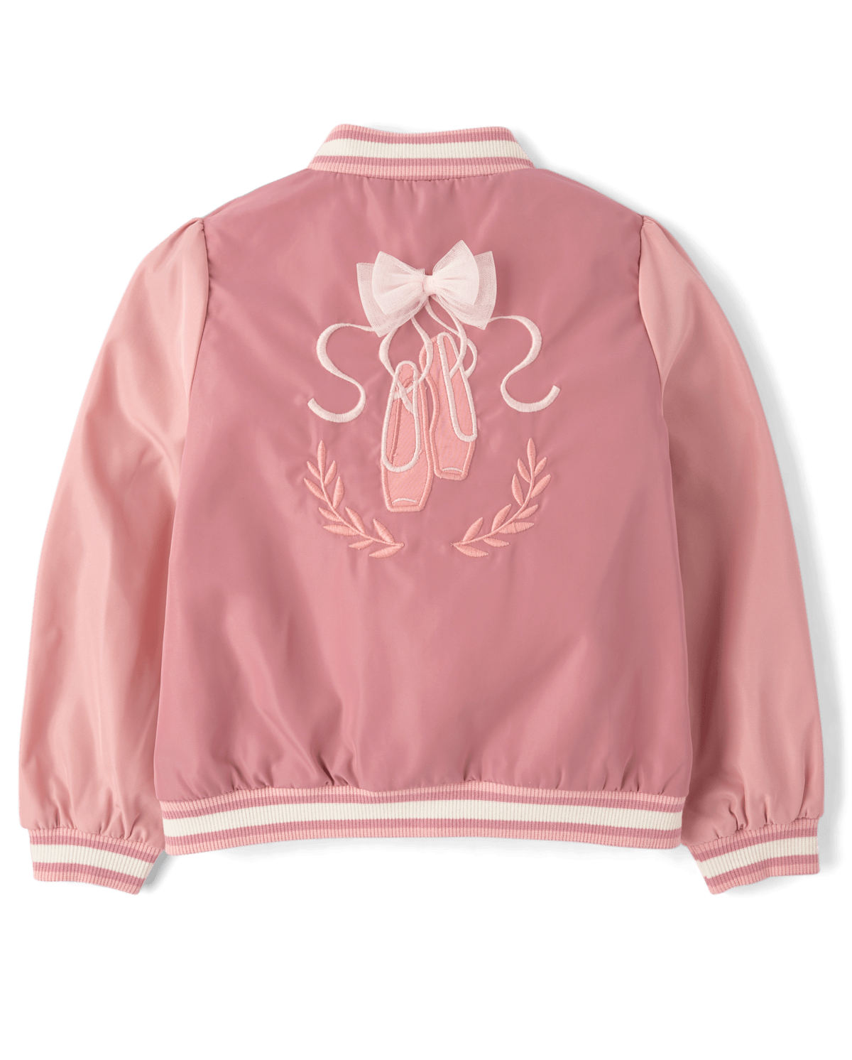 Детские тапочки Gymboree Girls Embellished Ballet Slipper Varsity Jacket - Le Petite Ballet — фото 3