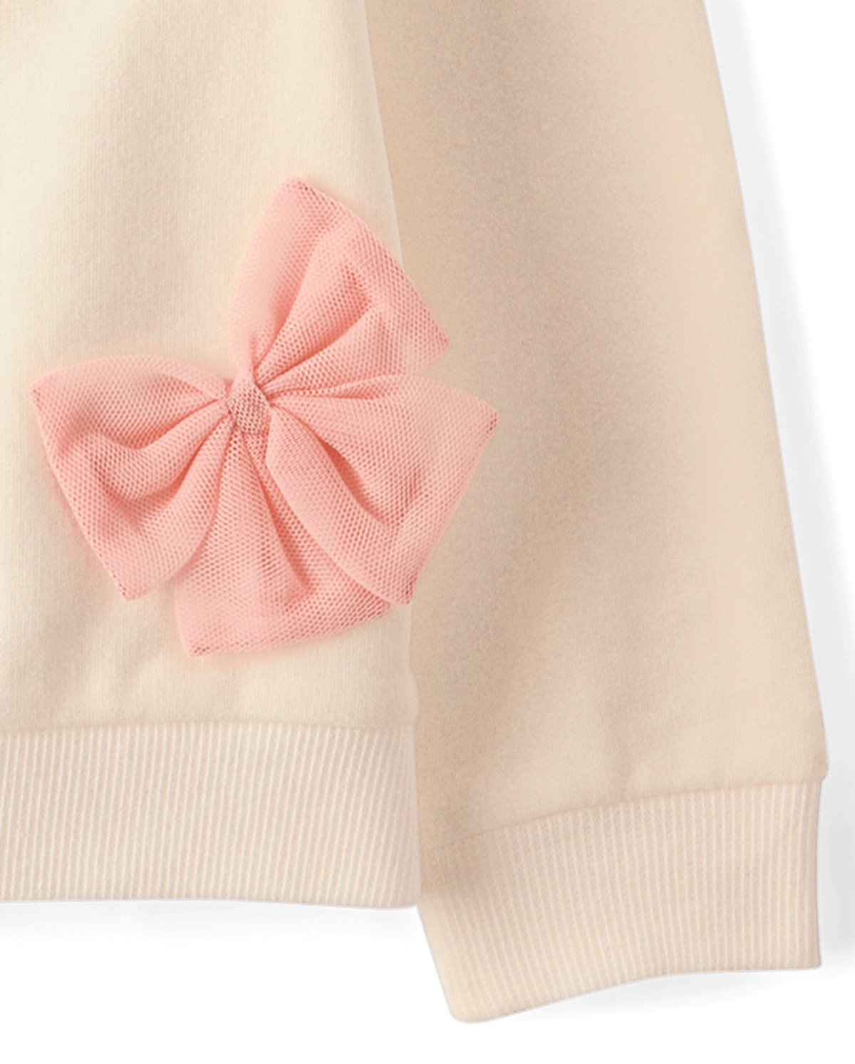 Детские худи Gymboree Girls Bow Fleece Sweatshirt - Le Petite Ballet — фото 5