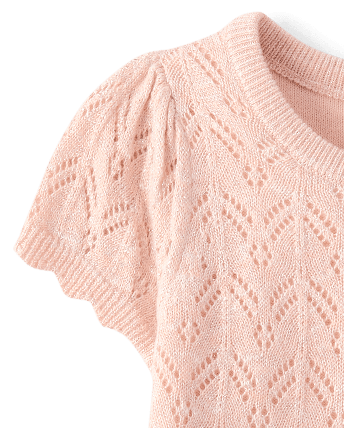 Детские свитеры Gymboree Girls Pointelle Scalloped Sweater - Le Petite Ballet — фото 2