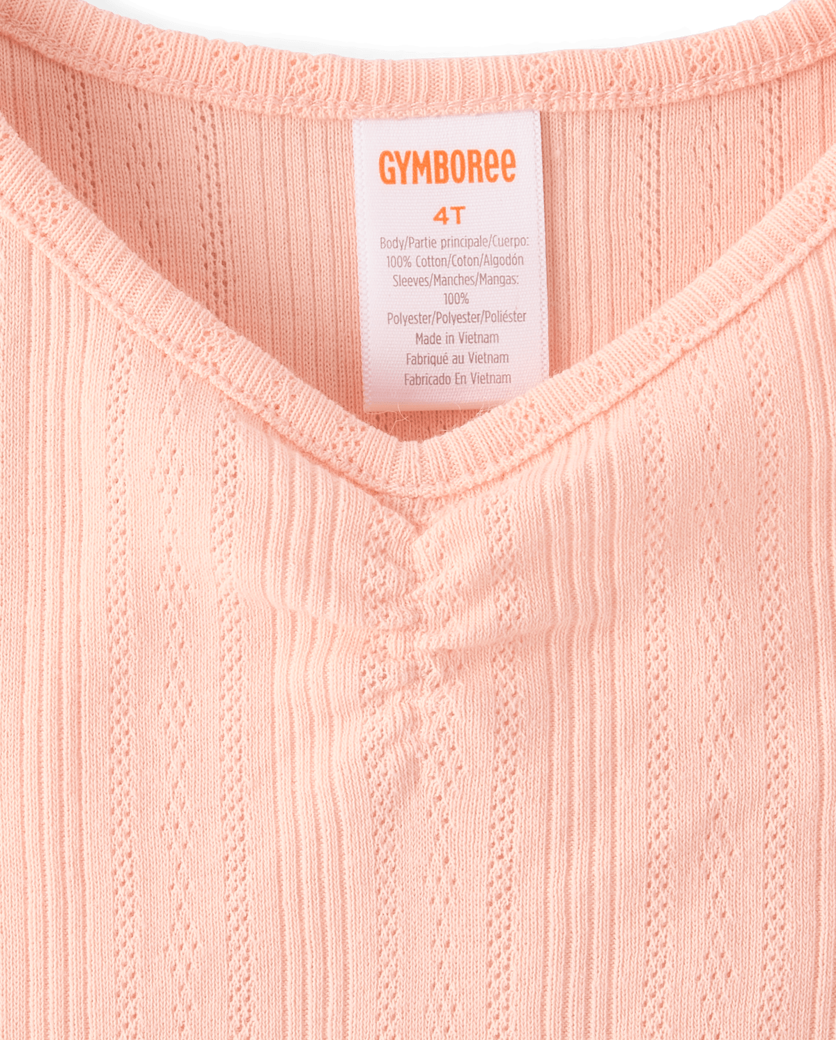 Детские топы Gymboree Girls Pointelle Flutter Top - Le Petite Ballet — фото 2