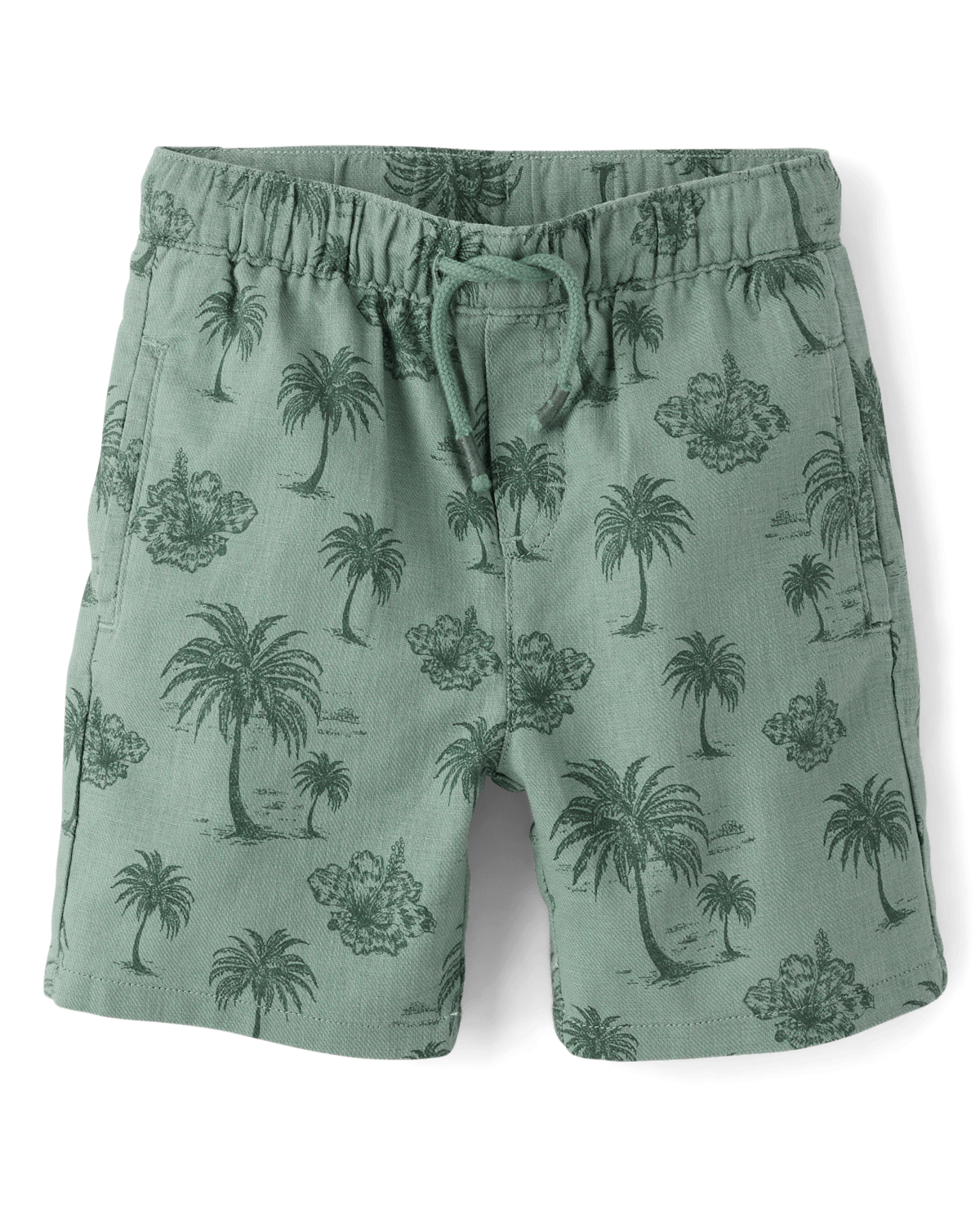 Детский комплект из 2 предметов Gymboree с вышивкой, лён — фото 3