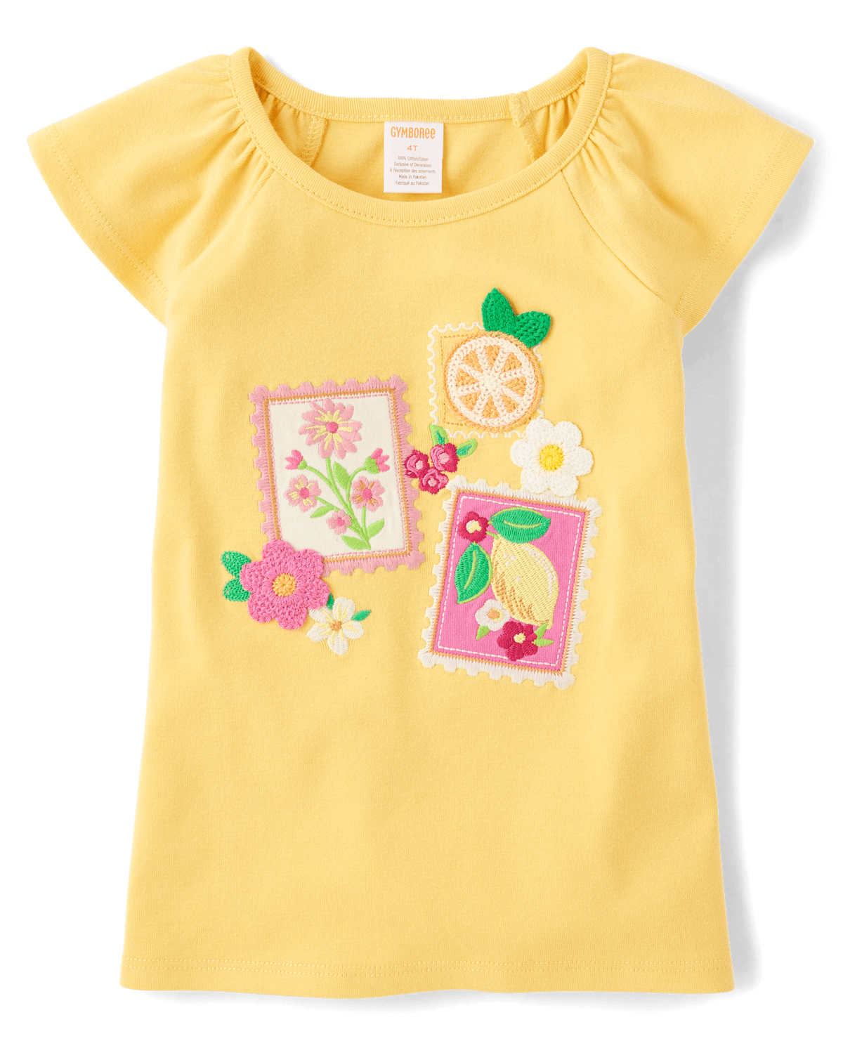 Комплект из 2 предметов для девочек Gymboree Embroidered Stamp Amalfi Coast