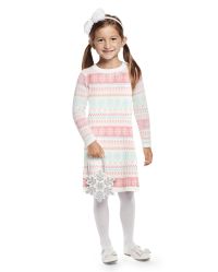 NWT Gymboree Fair Isle Sweater Dress Baby Toddler Girl 