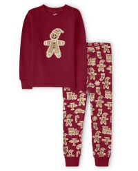 NWT Gymboree Gingerbread Cookie Gymmies Sleep Set Pajama Set Boy Girl 7 8 10 12