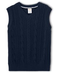 Boys black deals sweater vest
