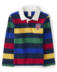 Polo Ralph Lauren Little Boys 2T-7 Long Sleeve Striped