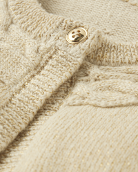 Girls metallic cardigan cheap