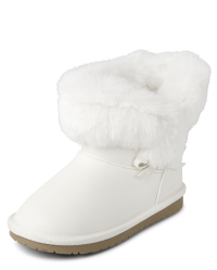 Gymboree white boots clearance