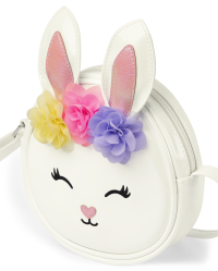 Bunny Crossbody Bag in White