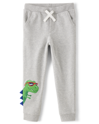 Baby Fleece Diamond Bear Jogger Pants