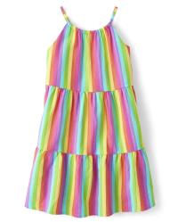 Girls Rainbow Tiered Cover-Up - Splish-Splash - BLUE | Gymboree