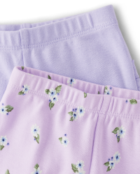 Baby girl frilly leggings best sale