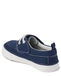 Kids navy boat shoes hotsell