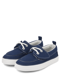 Boys navy blue boat shoes new arrivals