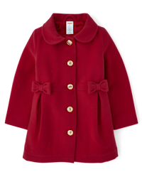Gymboree Girls Bow Dress Coat All Dressed Up in Salsa Size 10 100 Polyester